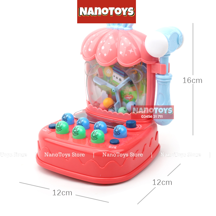 Đồ chơi đập chuột trẻ em nhiều mẫu, có nhạc và đèn siêu xinh - NANOTOYS STORE