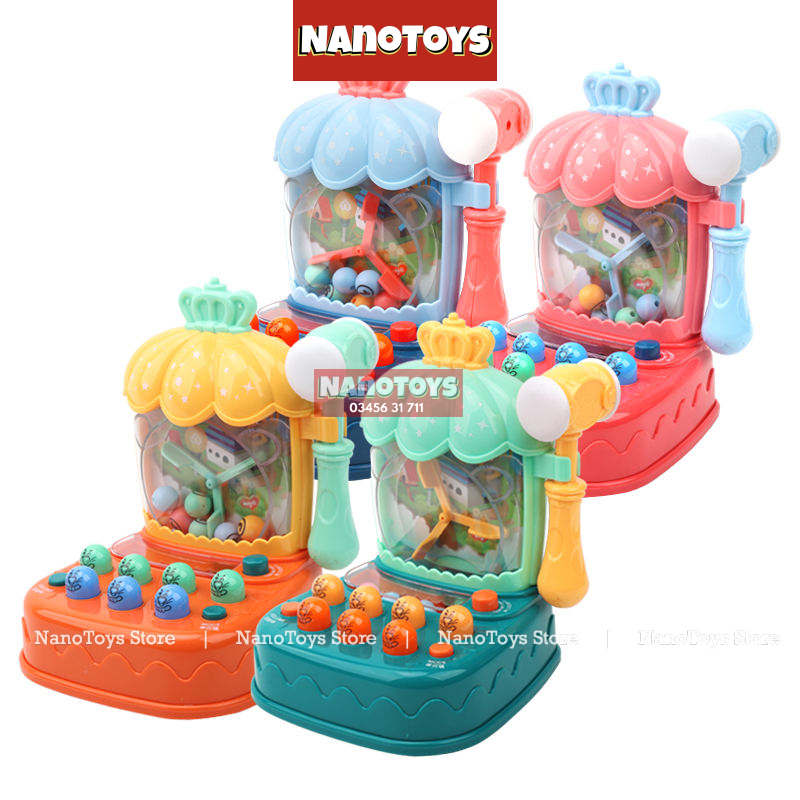 Đồ chơi đập chuột trẻ em nhiều mẫu, có nhạc và đèn siêu xinh - NANOTOYS STORE