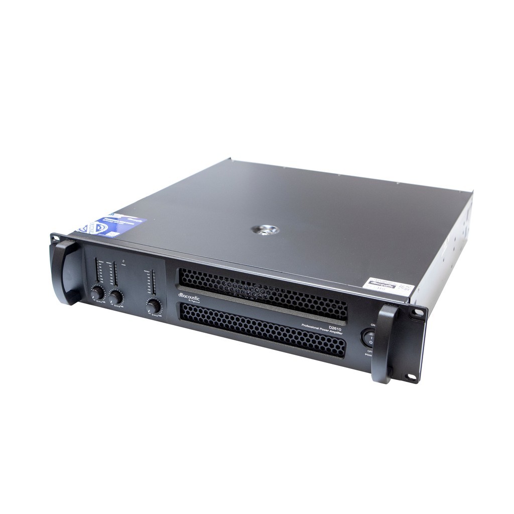 Main Cục Đẩy 3 kênh DB Acoustic D2610 - Hàng Chính Hãng - Công Ty Thiên Phúc