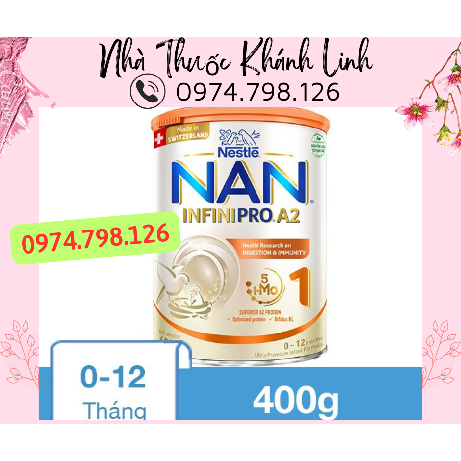 🌺 Nan Infinipro A2 400g số 1 sx tại Thụy Sĩ