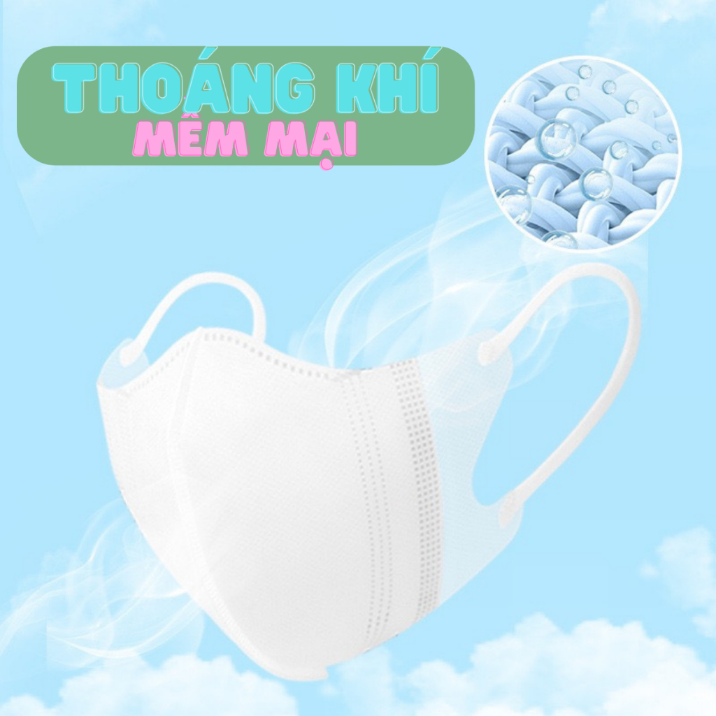 Thùng 500 Chiếc Khẩu Trang 5D An Phát, 3 Lớp Kháng Khuẩn, Chống Tia UV,Thoáng Khí, Mềm Mại