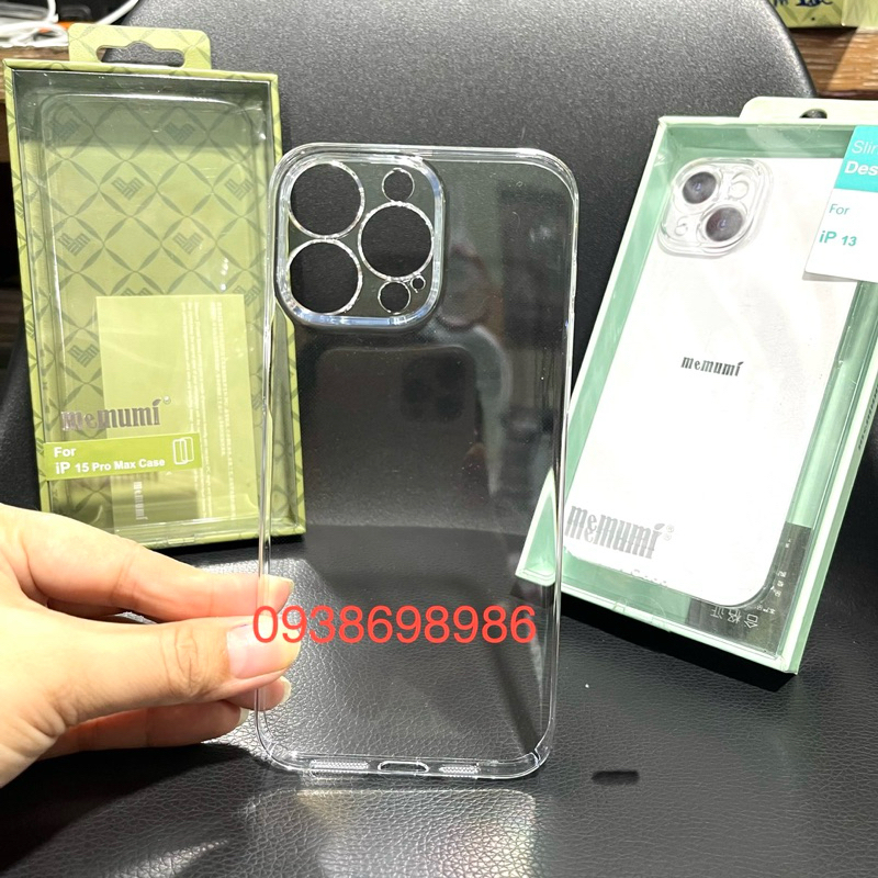 Ốp lưng Memumi Slim Desing iPhone 16 pro max 16 15 pro max , 14 pro max , 13 Pro max , 13 pro , 13 f