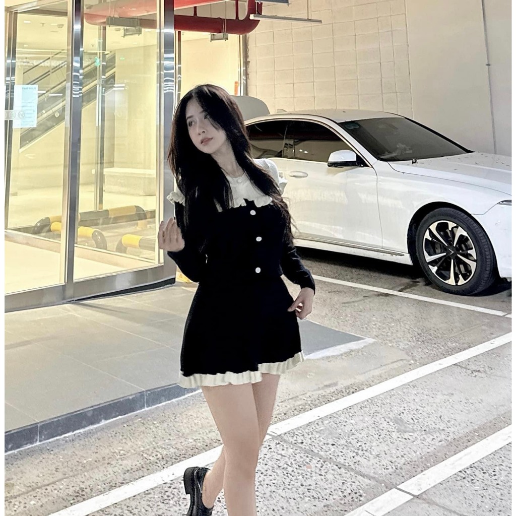 Set tiểu thư viền bèo