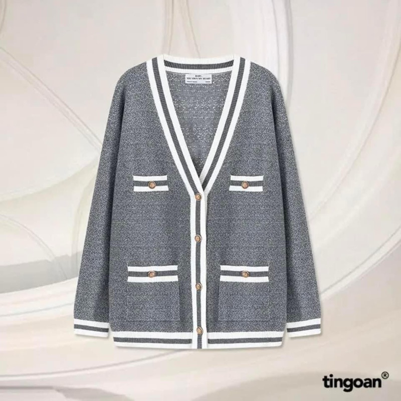 Áo khoác cardigan len tí ngoan 99%