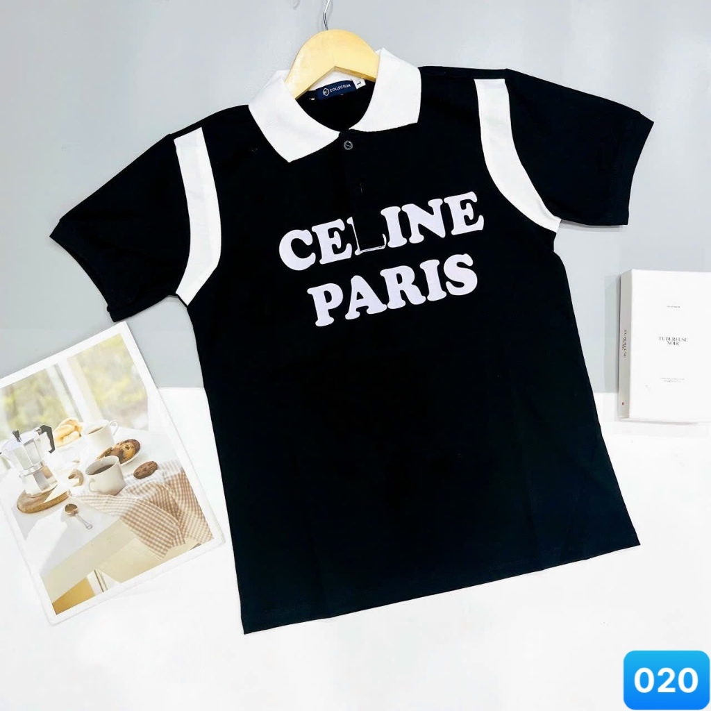 Áo thun nam có cổ chất thun cá sấu cotton cao cấp, áo polo nam hotrend AT2514