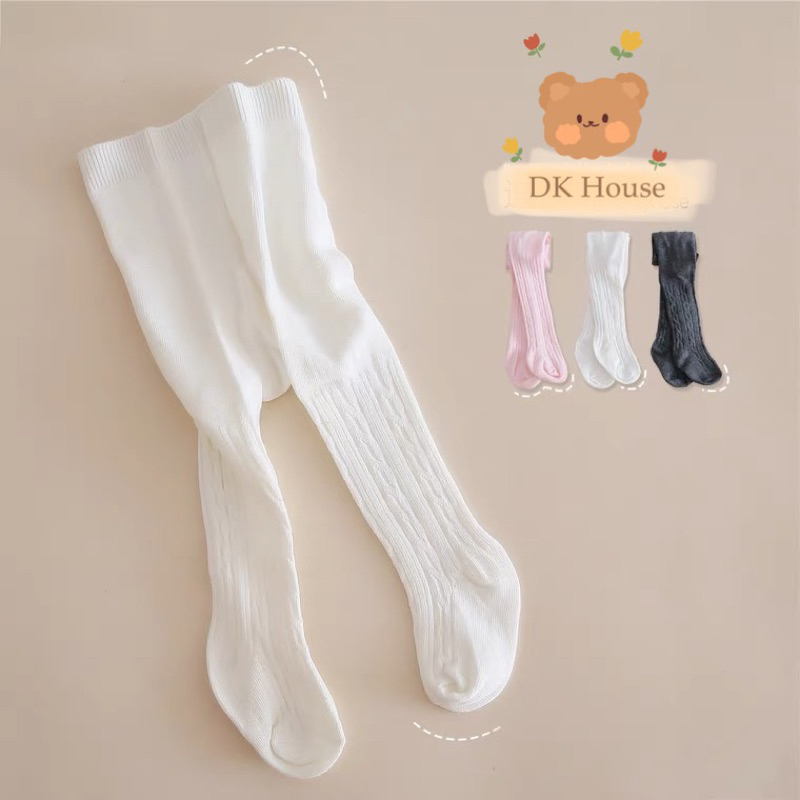 Quần tất tiểu thư đính nơ dành cho bé gái