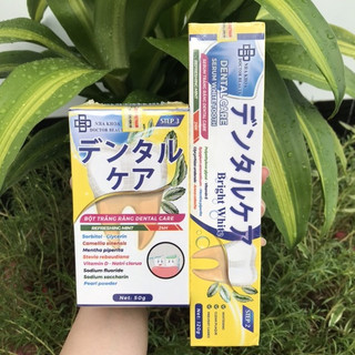 Combo serum trắng răng Dental Care+bột tẩy cao răng mảng bám chính hãng