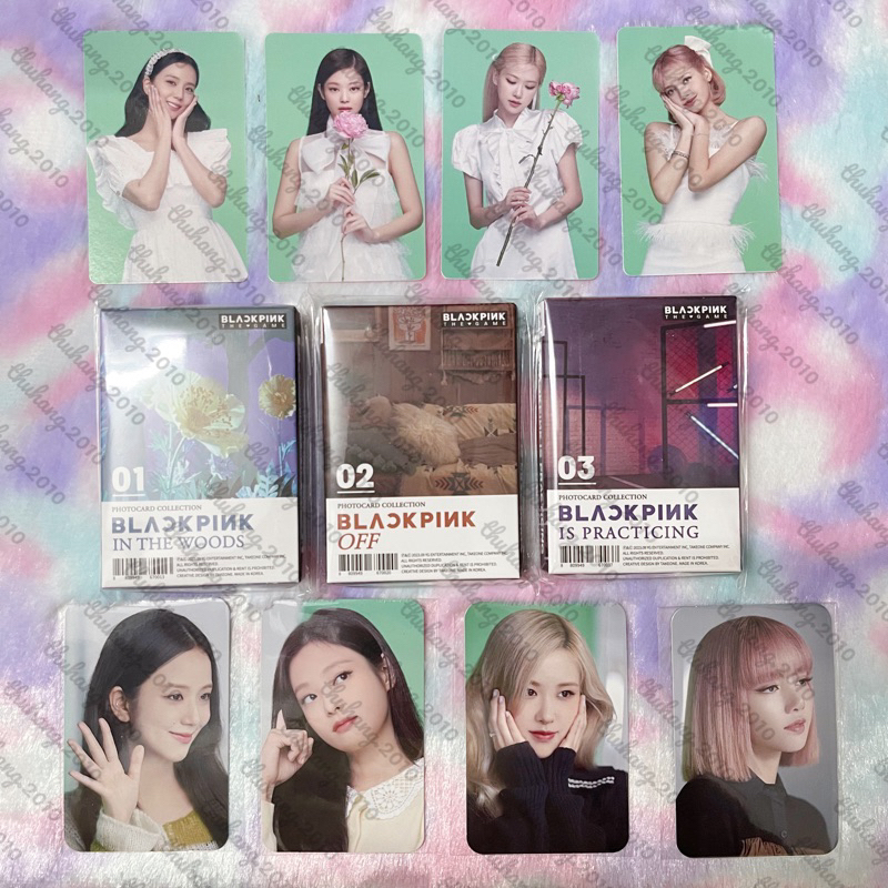Ảnh BLACKPINK THE GAME PHOTO CARD COLLECTION No.1~3