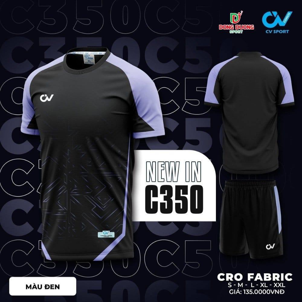 Bộ Quần Áo Thể Thao Đá Bóng Riki C350 - Thoáng Mát, Co Giãn Đa Chiều