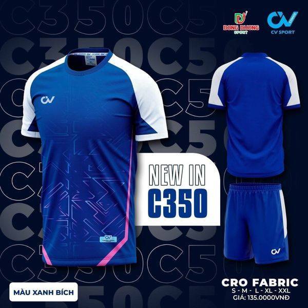 Bộ Quần Áo Thể Thao Đá Bóng Riki C350 - Thoáng Mát, Co Giãn Đa Chiều