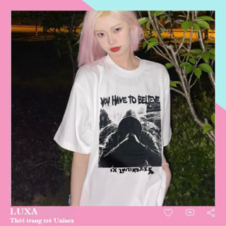 Áo phông nữ unisex tay lỡ HAVE TO, áo thun nữ form rộng mặc cặp nhóm phong cách ulzzang