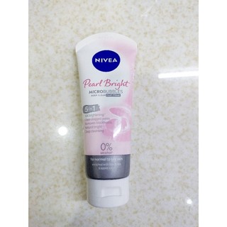 Sữa rửa mặt nữ NIVEA Pearl White Đất Sét trắng da ngọc trai