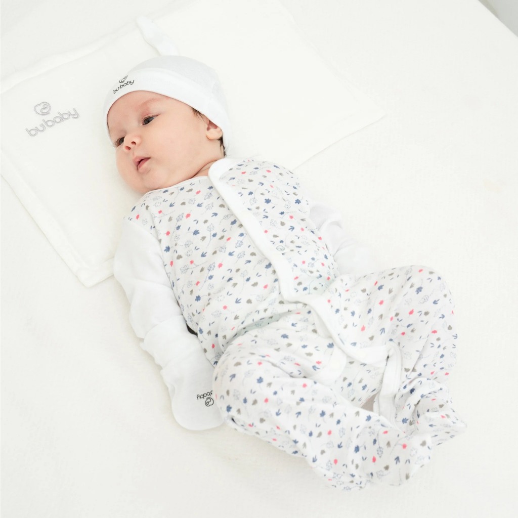 Bubaby Body dài tay cài giữa Leafly - Pure Cotton BCT210200