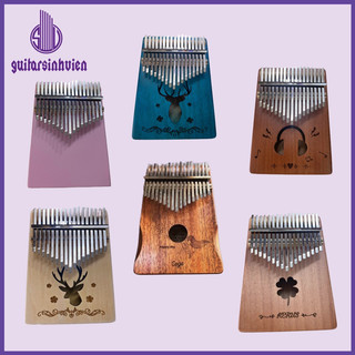 Đàn kalimba 17 phím - Dễ chơi cho người không biết nhạc lý - Tặng nhiều phụ kiện