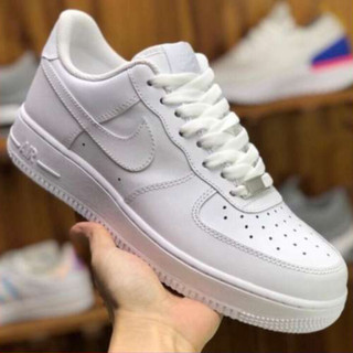 Giày _Nike Air Force 1 All White, giày Af1 full trắng bản chuẩn S.Cấp, đủ size nam nữ trung full phụ kiện