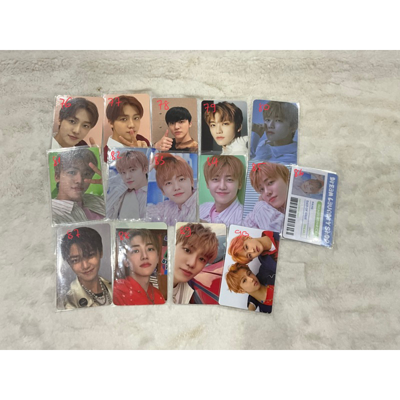 Card ảnh NCT Dream Jaemin  Hàng Chính Hãng