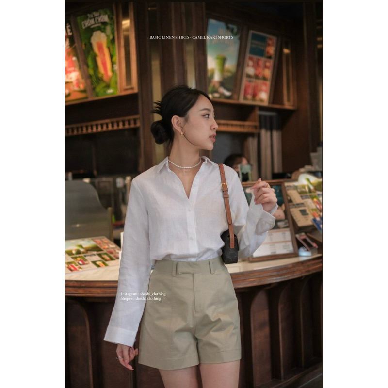 𝐂𝐚𝐦𝐞𝐥 𝐒𝐡𝐨𝐫𝐭𝐬 - Quần Đùi Kaki