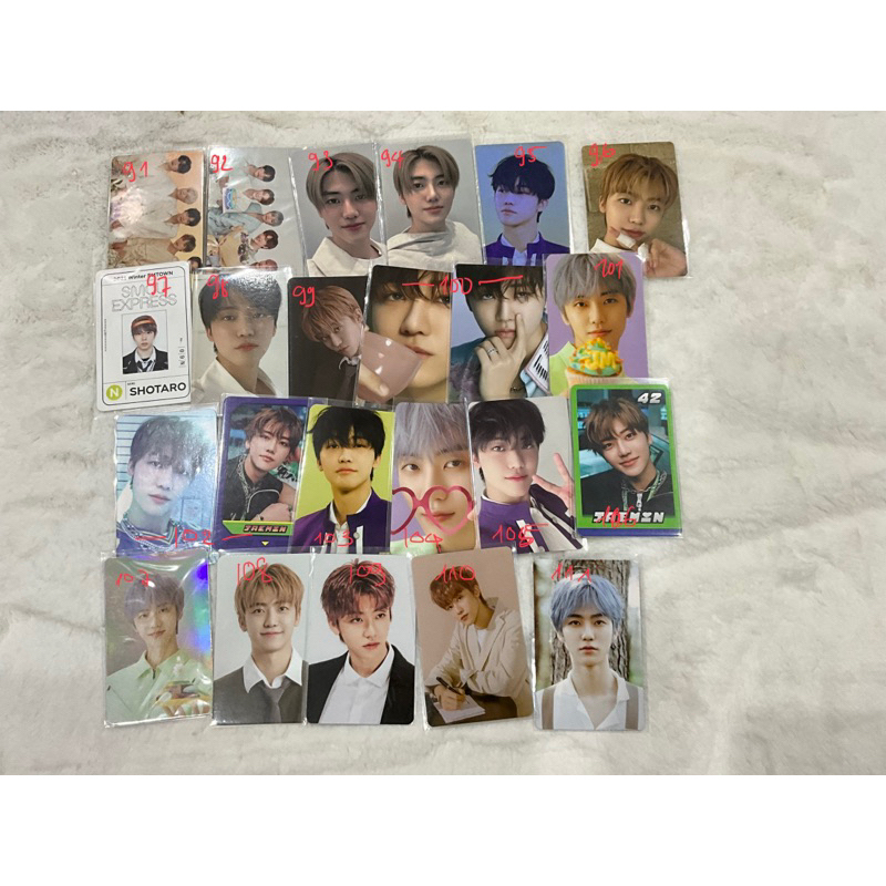 Card ảnh NCT Dream Jaemin  Hàng Chính Hãng