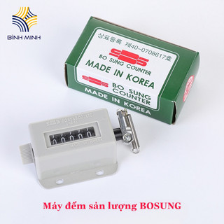 Máy đếm sản lượng năng suất sản phẩm Bosung tiện lợi ngành may
