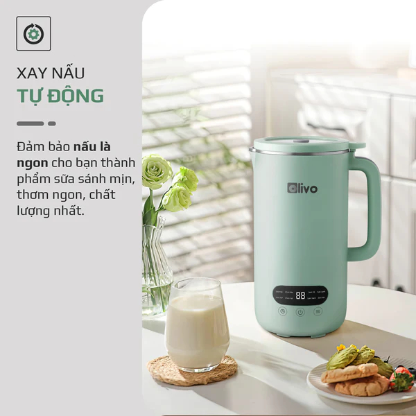 Máy Xay Nấu Đa Năng OLIVO CB1000 - Thương Hiệu Mỹ