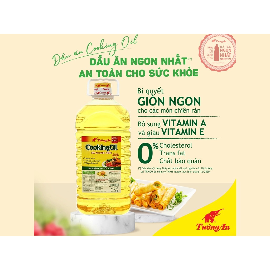 Dầu ăn Cái Lân 5 L / Dầu Đậu Nành