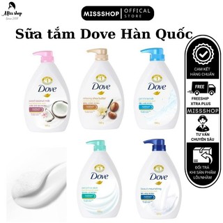  SỮA TẮM DOVE DƯỠNG THỂ 1000ML HÀN QUỐC 