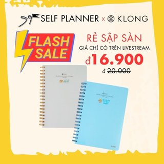 Vở / Sổ lò xo kép Klong Caro, Kẻ ngang, Chấm bi, Line 5x5, 6x6 B5 bìa nhựa đủ mã Klong Ms - 80 / 120/ 200 trang