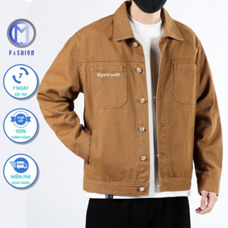 Áo khoác kaki nam hàn quốc cao cấp M FASHION form rộng màu sắc trẻ trung
