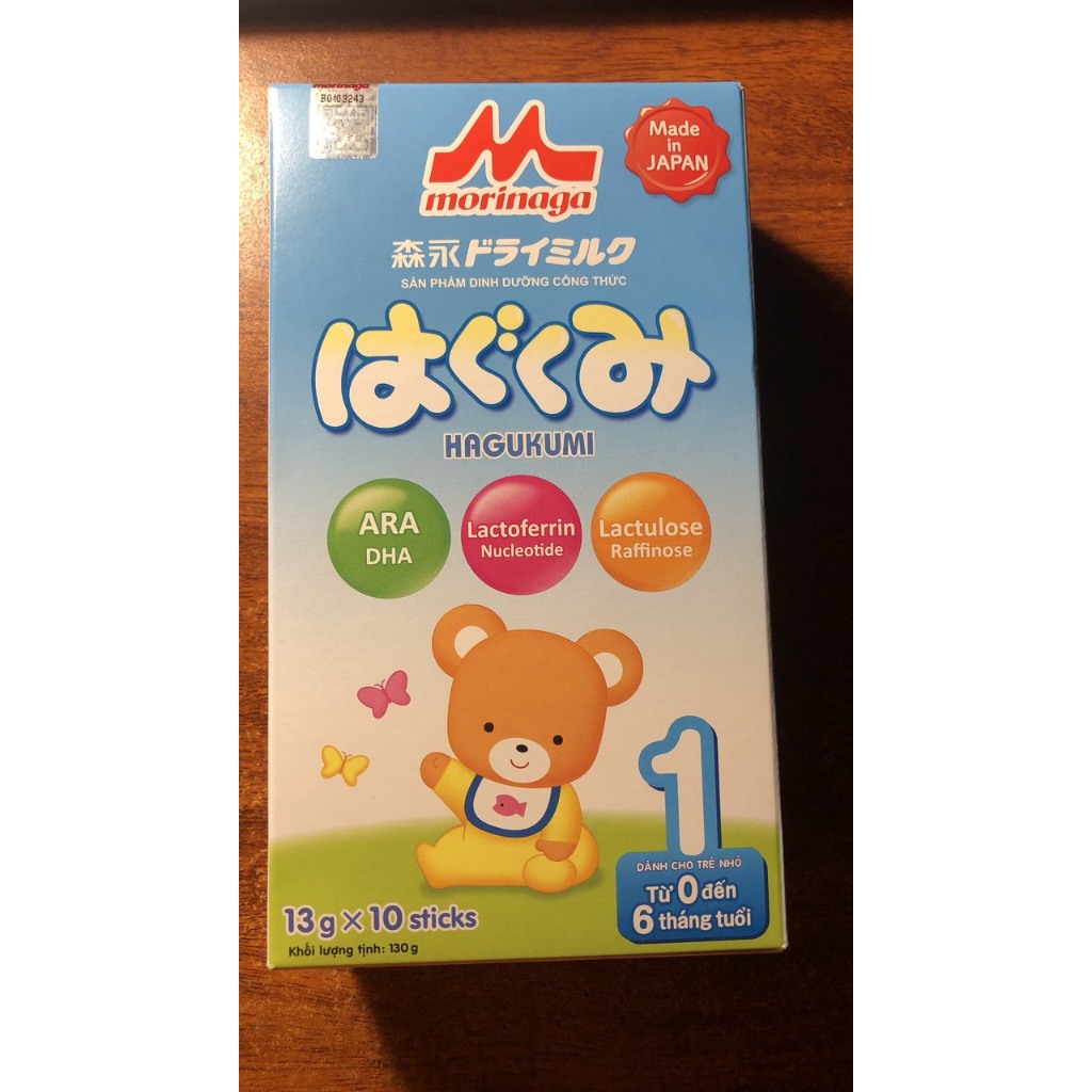 Sữa Morinaga số 1(hộp giấy 13g*10gói