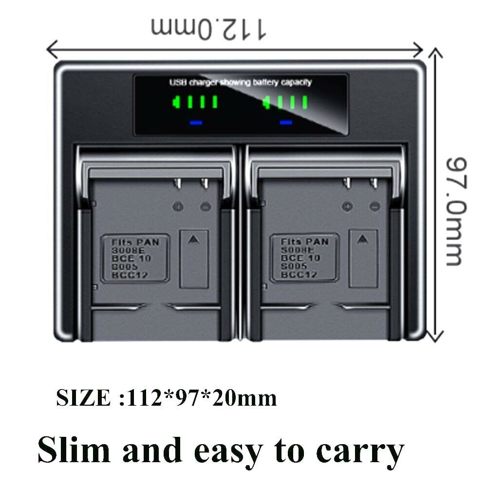 Leica BP-DC6 | Pin và Sạc máy ảnh DLC 1000mAh Leica DC6 Leica C-Lux 2 C-Lux 3 clux2 clux3 BP DC6 BPDC6 Pana Lumix BCE10