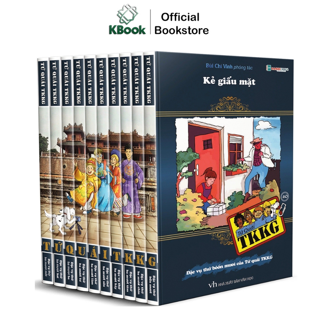 Truyện - Tứ Quái TKKG (Tập 1 - 60) - Hnbooks