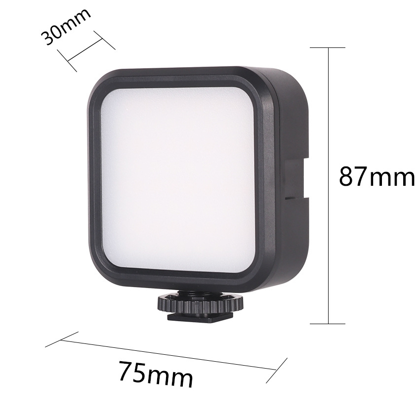 Đèn Led trợ sáng quay phim, livestream LED cho điện thoại, gopro, máy ảnh, máy quay...