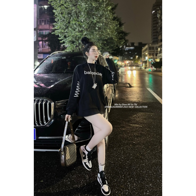 Áo nỉ lót bông áo siêu dầy dặn