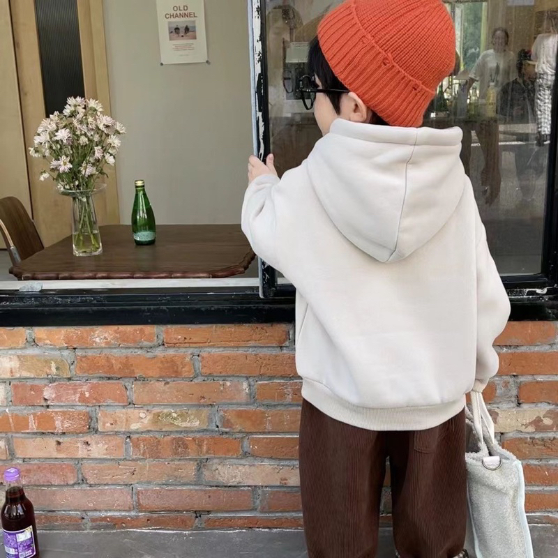 Áo hoodie cho bé,áo hoodie có mũ cho bé trai và bé gái phong cách hàn quốc