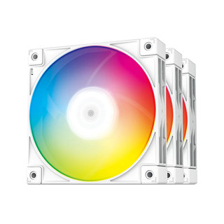 Bộ ba Fan Case Deepcool FC120-3 in 1 RGB White R-FC120-WHAMN3-G-1