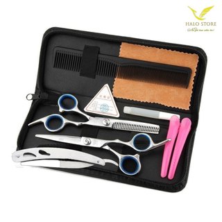 Bộ Kéo Cắt Tỉa Chuyên Nghiệp TẶNG KÈM LƯỢC + Ví Đựng Kéo Sang Trọng