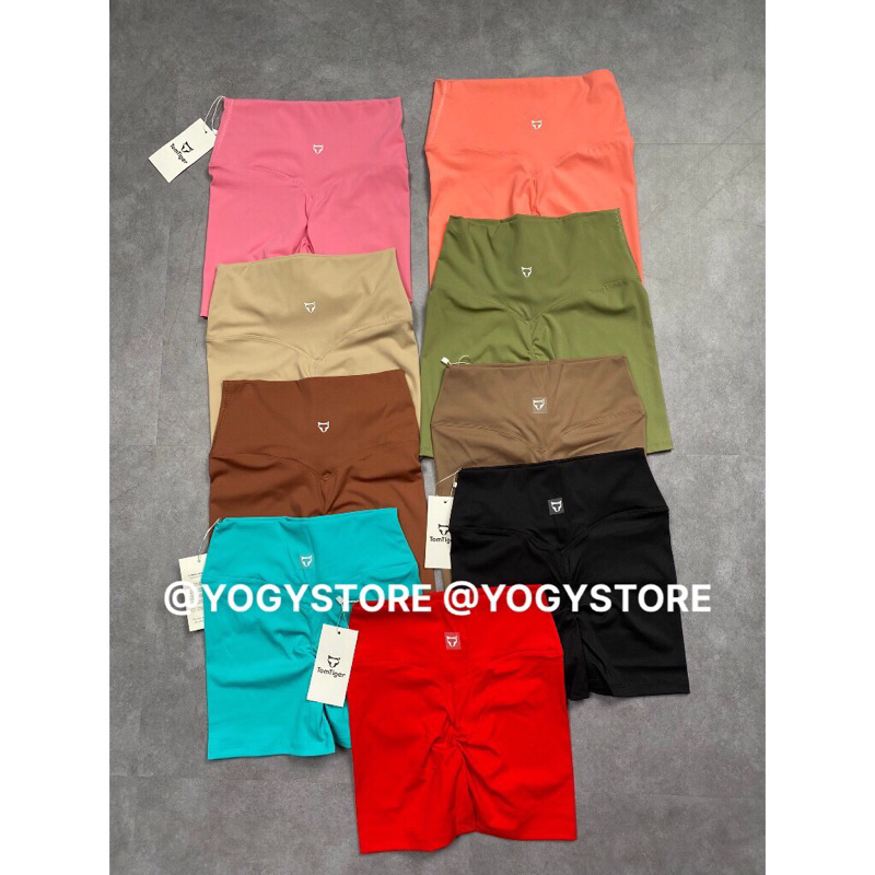 Quần tập thể thao gym yoga Tomtiger chất vải thun poly dày dặn cao cấp.