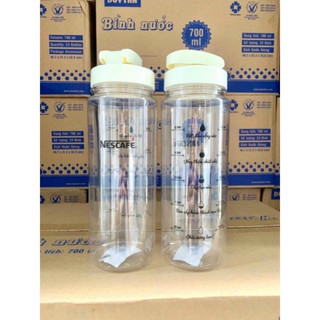Bình đựng nước chia vạch nhắc nhở uống 700ml