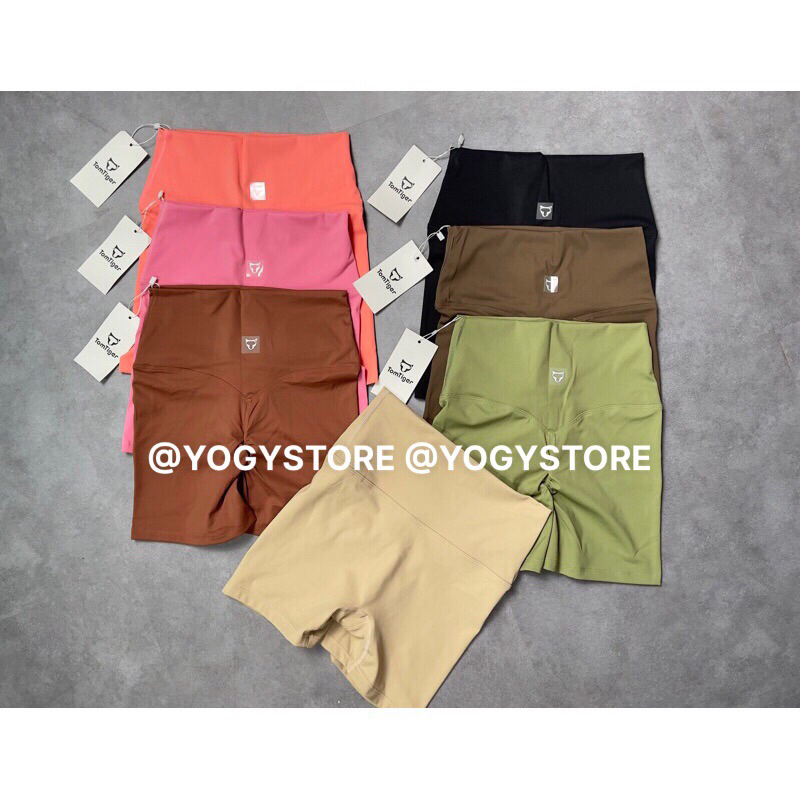 Quần tập thể thao gym yoga Tomtiger chất vải thun poly dày dặn cao cấp.