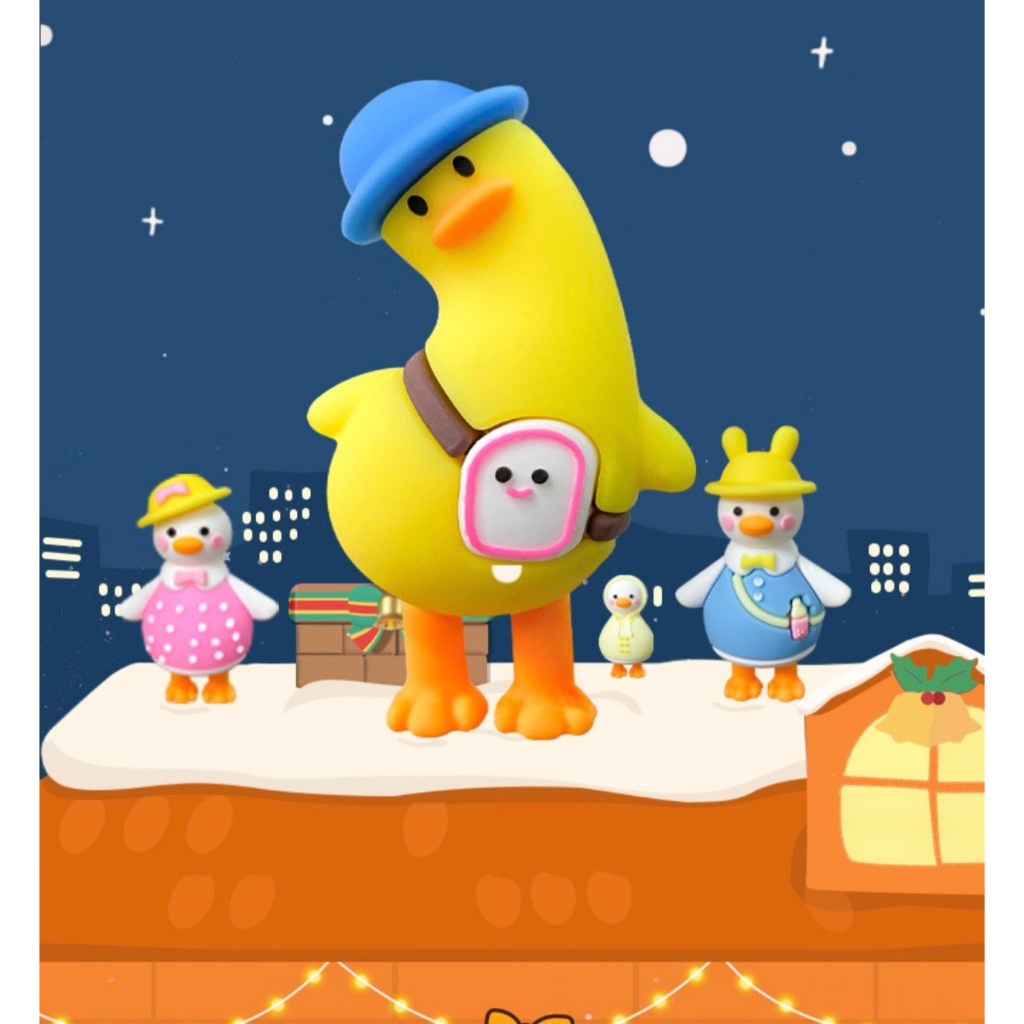 Móc Khoá Hình Bé Vịt Xinh Xắn Đeo Túi/ Charm Size Lớn