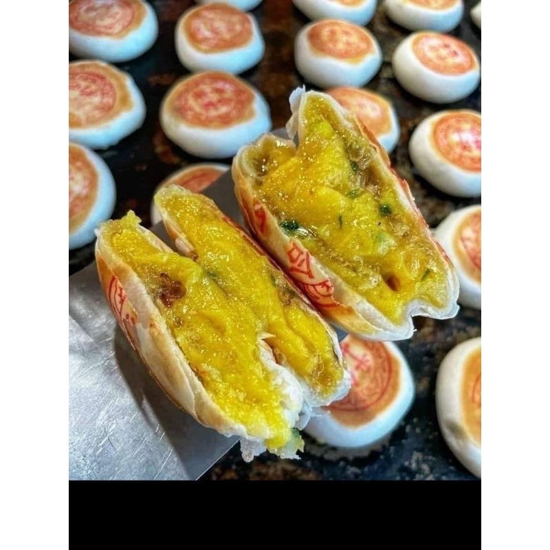 Bánh Pía Đậu Xanh Mỡ Hành