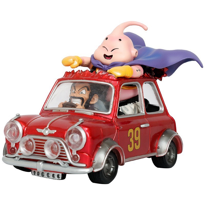 MÔ HÌNH NHÂN VẬT MAJIN BƯ BÉO VS SATAN LÁI XE CỰC ĐẸP, TRONG ANIME DRAGON BALL, SƯU TẦM TRANG TRÍ DECOR
