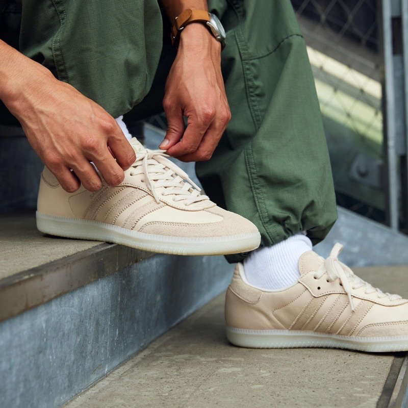 Giày Adidas Samba Linen Savanna "FZ5603"