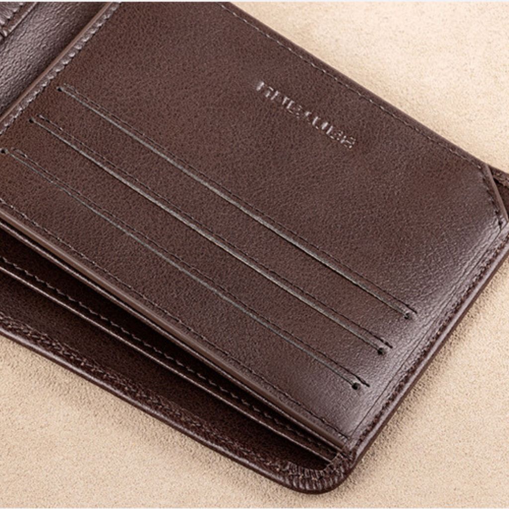 Ví nam da bò cao cấp nhiều ngăn, bóp nam sang trọng lịch sự nam tính - VNA25