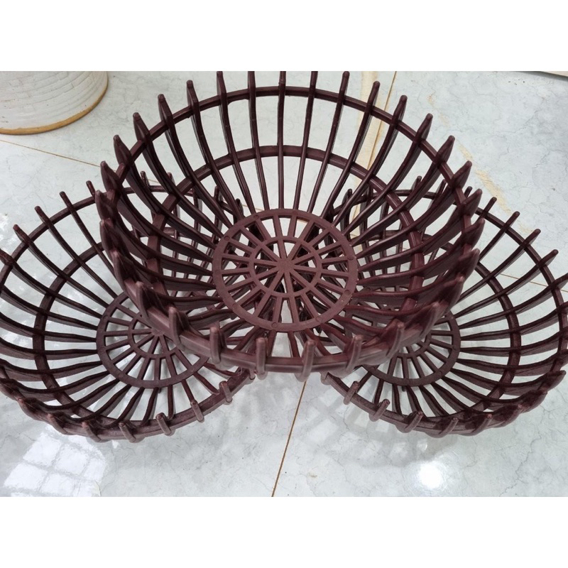 Combo 10 cái chậu Lan bí nhựa size 26