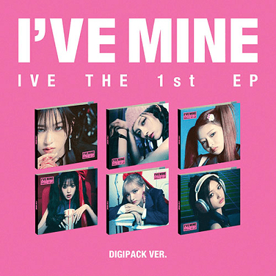 Bộ album ảnh IVE I’VE MINE có sẵn