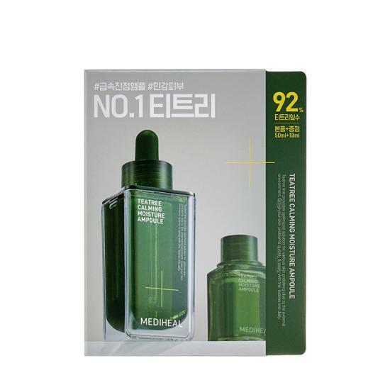 Serum tràm trà giảm mụn viêm Mediheal Teatree calming moisture ampoule