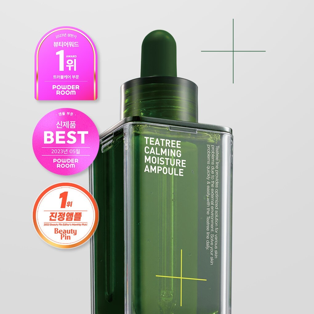 Serum tràm trà giảm mụn viêm Mediheal Teatree calming moisture ampoule