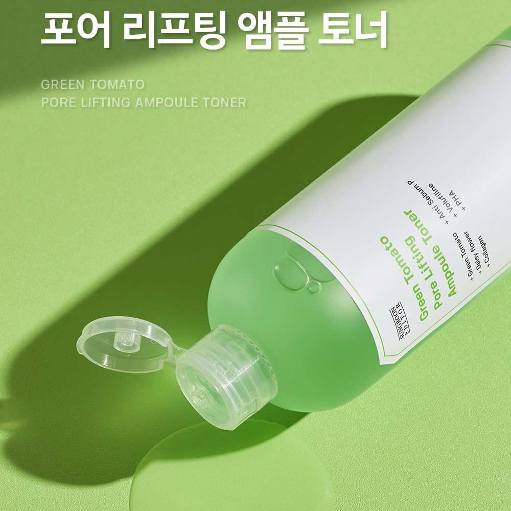 Toner cà chua xanh SUNG BOON Green Tomato Pore Lifting Ampoule Toner