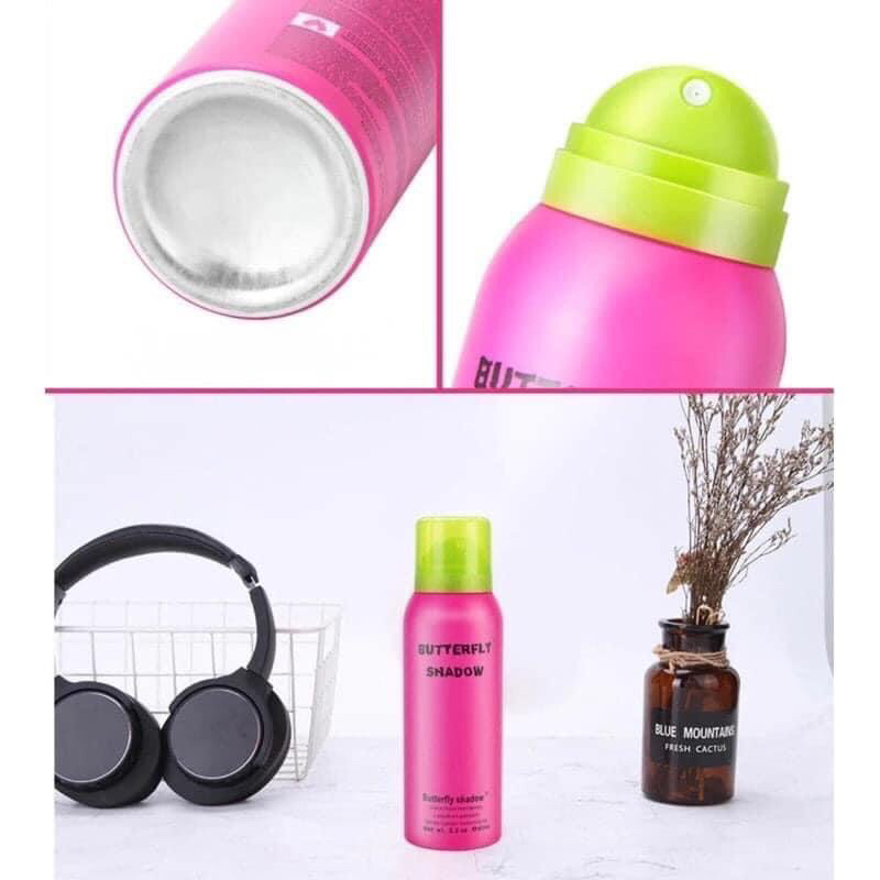 Keo-Gôm Xịt Tóc Butterfly Hồng)